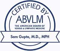 Certified by ABVLM Sam Gupta MD