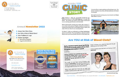 Alsara Vein Clinic Annual Newsletter 2022