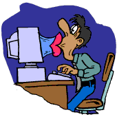 computer kiss