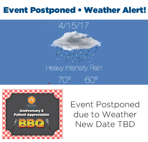 BBQ Postponed